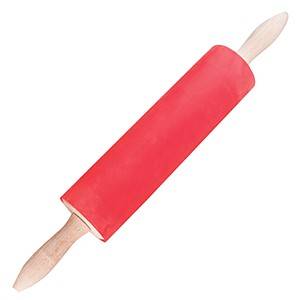 Скалка L=450/250 B=65мм бук, силикон нат. 2210020-10 /1/18/ Скалка L=450/250 B=65мм бук, силикон нат. 2210020-10 /1/18/