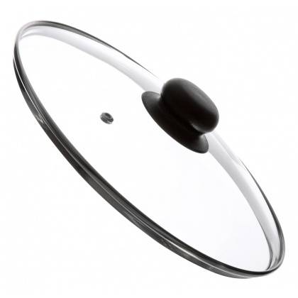 Крышка стеклянная 260 мм с пароотводом Крышка стеклянная 260 мм с пароотводом