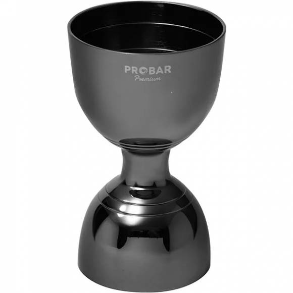 Джиггер нерж. 30/60мл черный D=45/52,H=87мм Пробар Премиум Оникс MCJ004B Джиггер нерж. 30/60мл черный D=45/52,H=87мм Пробар Премиум Оникс MCJ004B