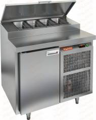 Стол холодильный для пиццы Hicold PZ2-1/GN (1/6) Стол холодильный для пиццы Hicold PZ2-1/GN (1/6)