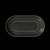 Блюдо овальное 180х100 мм Corone Urbano серый 11010cem Блюдо овальное 180х100 мм Corone Urbano серый 11010cem