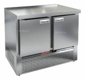 Стол холодильный Hicold SNE 11/TN O 2 двери (агрегат внизу) Стол холодильный Hicold SNE 11/TN O 2 двери (агрегат внизу)