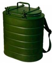 Термос армейский 12л нерж. колба овал. темно-зел. ТВН12 тр90 Термос армейский 12л нерж. колба овал. темно-зел. ТВН12 тр90