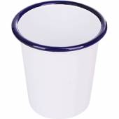 Стакан 300мл металл ProHotel белая эмаль 201R 3141602 Стакан 300мл металл ProHotel белая эмаль 201R 3141602