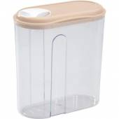 Контейнер для хранения сыпучих продуктов с крышкой полипроп. 1.5л (Рестола) 431250807 Контейнер для хранения сыпучих продуктов с крышкой полипроп. 1.5л (Рестола) 431250807