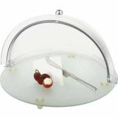 Поднос для сыра APS d=38 см с крышкой Roll-Top 00978 03171606 Поднос для сыра APS d=38 см с крышкой Roll-Top 00978 03171606