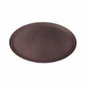 Поднос овальный 68х55см прорез. коричневый MGSteel 38503 Поднос овальный 68х55см прорез. коричневый MGSteel 38503