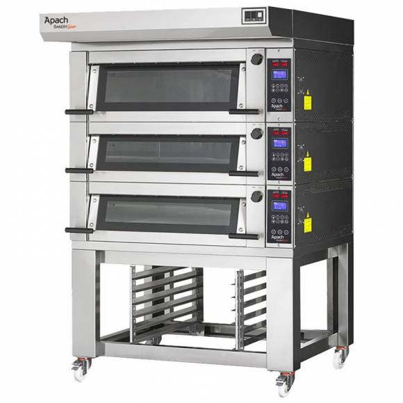Печь подовая с подставкой с направляющими Apach Bakery Line LINE E2LK2S DPBI-T