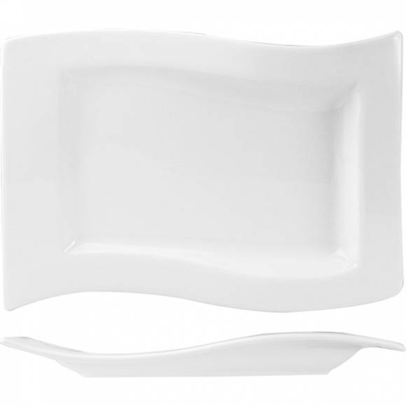 Блюдо прямоугольное H=27 L=330 B=210мм «Кунстверк» A2012 /1/12/ Блюдо прямоугольное H=27 L=330 B=210мм «Кунстверк» A2012 /1/12/