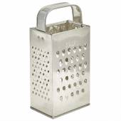 Терка 4-х гранная 18,2 см. белая жесть 80326 Терка 4-х гранная 18,2 см. белая жесть 80326