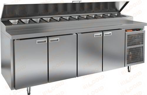 Стол холодильный для пиццы Hicold PZ2-1111GN (1/6)