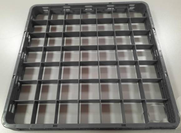 Секция дополнительная для кассеты 49 ячеек 500x500 Norma