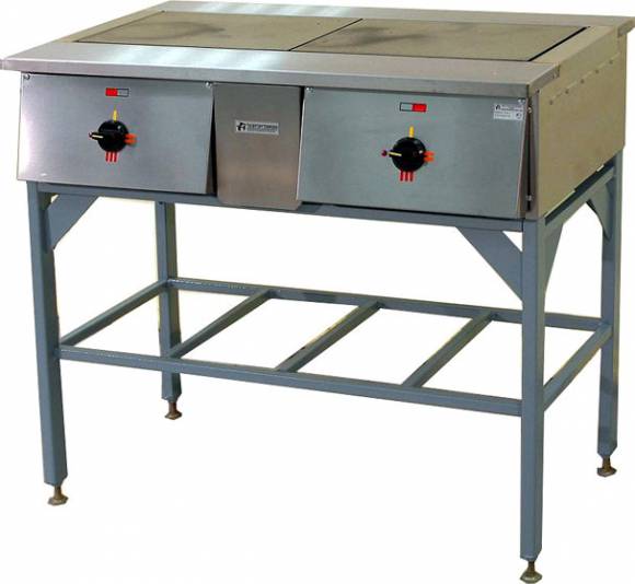 Плита электрическая 2 конф. ТулаТоргТехника ПЭ-0,24Н на подставке без жарочного шкафа 3Ф Плита электрическая 2 конф. ТулаТоргТехника ПЭ-0,24Н на подставке без жарочного шкафа 3Ф