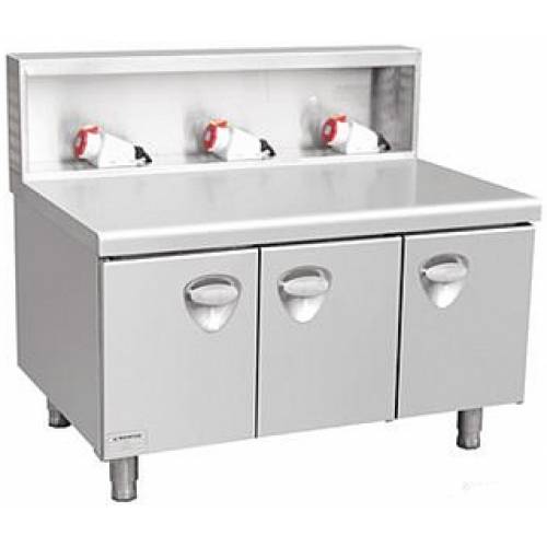 Стенд закрытый для 3-х функциональных элементов серия 400 нерж. Kocateq 4B13 6737