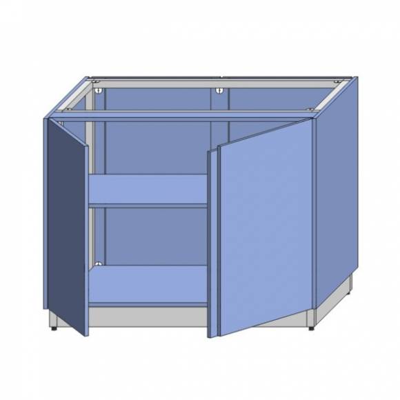 МОБ-Д 1100х800х860 серия RD1 Каркас с обшивкой ЛДСП, двери, 2-е внутр.полки МОБ-Д 1100х800х860 серия RD1 Каркас с обшивкой ЛДСП, двери, 2-е внутр.полки