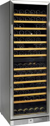 Шкаф холодильный винный Tefcold TFW400-2S черный, рама двери нерж. Шкаф холодильный винный Tefcold TFW400-2S черный, рама двери нерж.