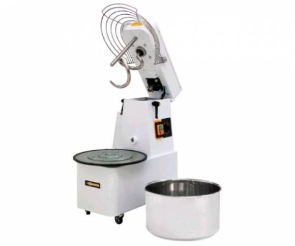 Тестомес спиральный ITPIZZA M-50-2S-С 3Ф с подъемной траверсой Тестомес спиральный ITPIZZA M-50-2S-С 3Ф с подъемной траверсой