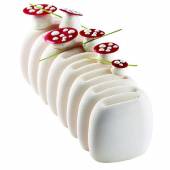 Форма для мороженого/суфле 3D "Крем" 250х84мм h75мм (объем 1л), силикон Pavoni KE022S