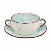 Бульонная пара 270мл 150мм фарфор Coral Fusion P.L. 81223038 /6/ Бульонная пара 270мл 150мм фарфор Coral Fusion P.L. 81223038 /6/