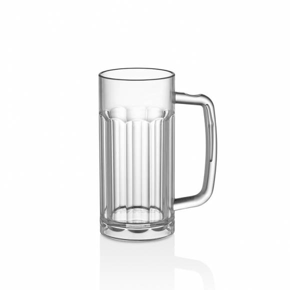 Кружка для пива 360 мл. 68 мм. h=145 мм. поликарбонат, матовый GP 77163