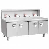 Стенд закрытый для 4-х функциональных элементов серия 400 нерж. Kocateq 4B14 6738