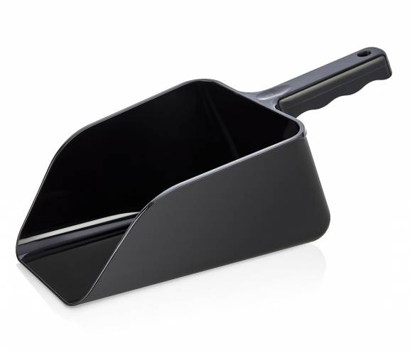 Совок для льда/сыпучих продуктов черный 1900 мл. 320 мм. поликарбонат GP 80020