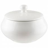 Горшок для подачи 1100 мл. с крышкой Белый Bonna GRM18PT Горшок для подачи 1100 мл. с крышкой Белый Bonna GRM18PT