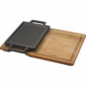 Сковорода-гриль чугун 220х150мм LAVA LV ECO HP 2215 T13 K4 47177 Сковорода-гриль чугун 220х150мм LAVA LV ECO HP 2215 T13 K4 47177