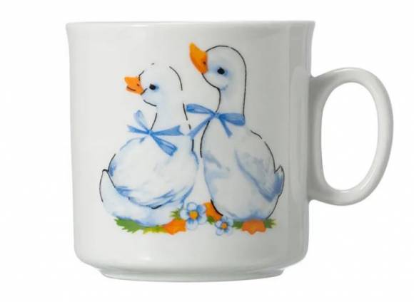 Кружка «Гусята» фарфор 200мл 9С1101