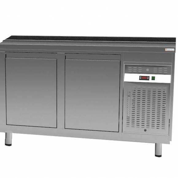 Стол охл. Standart 2-х дв. с боковым агрегатом 1340х700х850 Gastrolux без борта Стол охл. Standart 2-х дв. с боковым агрегатом 1340х700х850 Gastrolux без борта