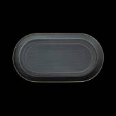 Блюдо овальное 310х165 мм Corone Urbano серый 11012cem Блюдо овальное 310х165 мм Corone Urbano серый 11012cem