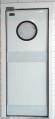 Дверь маятниковая одностворч. МДО (Оф)-800.2050-40-Пр круглое окно