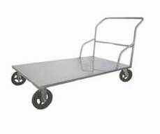 Тележка-платформа для прачечной ТП30 ОЛДАК нерж. открытая, г/п 400кг Тележка-платформа для прачечной ТП30 ОЛДАК нерж. открытая, г/п 400кг