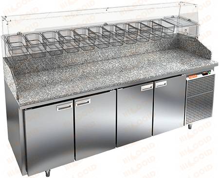 Стол холодильный для пиццы Hicold PZ3-1111/GN