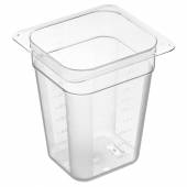 Гастроемкость GN1/6-200 2,7 л. поликарб. прозрачная GP 79661 Гастроемкость GN1/6-200 2,7 л. поликарб. прозрачная GP 79661