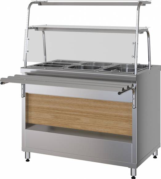 Прилавок-мармит вторых блюд МХМ ПМВЭ11 100111203 Прилавок-мармит вторых блюд МХМ ПМВЭ11 100111203