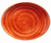 Блюдо овальное 250*190 мм Терракота, форма Мув Bonna ATCMOV25OV b