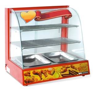 Витрина тепловая настольная Hurakan HKN-WD2 две полки-решетки