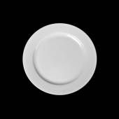 Тарелка мелкая 250мм Corone Simplice фарфор белый LQ-QK15067D фк053