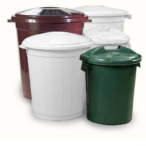 Бак пищевой 65 л 48*55см п/п Б-65 белый с крышкой, пластик Бак пищевой 65 л 48*55см п/п Б-65 белый с крышкой, пластик