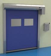 Скоростные рулонные ворота СРВ(СН)-1800.2500-Пр-Сн с радаром Скоростные рулонные ворота СРВ(СН)-1800.2500-Пр-Сн с радаром