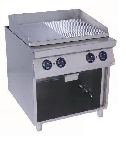 Поверхность жарочная электрическая KOGAST (KOVINASTROJ) EZ-T87/P-KR 55853 комбинир., сталь