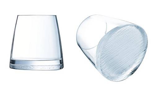 Стакан низкий 380мл хр. стекло Chef&Sommelier Aska (Krysta) Tatras структурное дно L8674 61461/6/24/