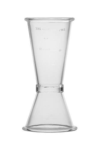 Джиггер 10/20 мл пластик прозрачный JW-MC20  кт2336