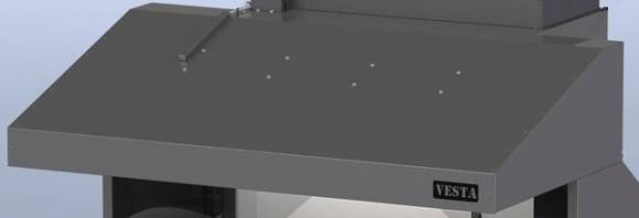 Зонт вытяжной V-2 для мангала Vega-2, Vega-1 нерж. Зонт вытяжной V-2 для мангала Vega-2, Vega-1 нерж.