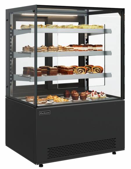 Витрина холодильная кондитерская KC71-130 VV 1,2-2 (self, оргстекло)