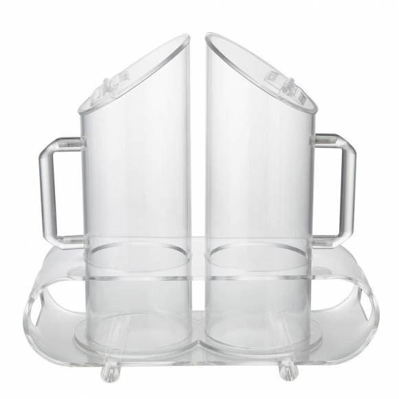 Диспенсер для раздачи 2 колбы 9*25,5 см Proff Cuisine CD800-2 Диспенсер для раздачи 2 колбы 9*25,5 см Proff Cuisine CD800-2