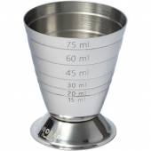Джиггер нерж. 75мл с делениями D=44/55,H=69мм Пробар Премиум Орб MCJ006S 