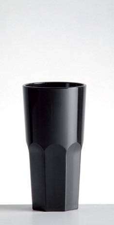 Стакан высокий 300мл GRANITY Acrylic Nipco черный 145мм 190885 /135/