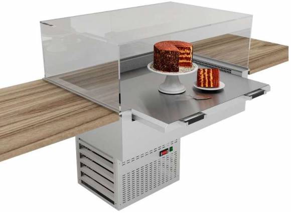 Витрина встраиваемая Morion Gastrolux ВСВ-107/MOR кондитерская Витрина встраиваемая Morion Gastrolux ВСВ-107/MOR кондитерская